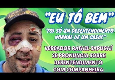 Tá tudo bem, foi só uma BRIGA de casal. Vereador Rafael Sapucaí se pronuncia após ziki zira Tá tudo bem, foi só uma BRIGA de casal. Vereador Rafael Sapucaí se pronuncia após ziki zira