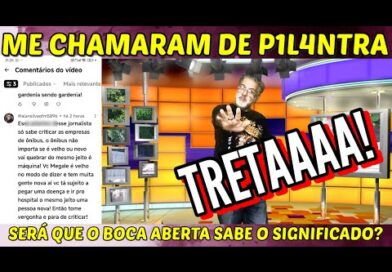 Me chamaram de P1L4NTRA!!! Será que sabem o significado?