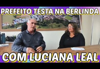 PREFEITO TESTA na berlinda com LUCIANA LEAL PREFEITO TESTA na berlinda com LUCIANA LEAL