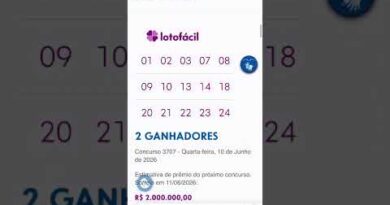 Quina concurso 7047 de 10 de Junho de 2026 Quina concurso 7047 de 10 de Junho de 2026