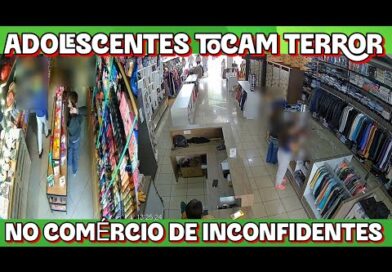 Menores tocam TERROR em comércios de Inconfidentes