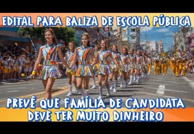 Edital para Baliza prevê que candidata deve ser de família abastada Edital para Baliza prevê que candidata deve ser de família abastada