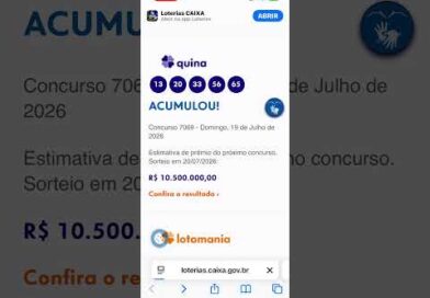 Quina concurso 7069 de 19 de Julho de 2026 Quina concurso 7069 de 19 de Julho de 2026