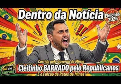 Corrida pelo Governo de Minas – Cleitinho BARRADO Corrida pelo Governo de Minas – Cleitinho BARRADO