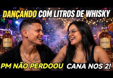 Glenfer e Vitória rodaram com whisky importado Glenfer e Vitória rodaram com whisky importado