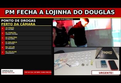 PM fecha Lojinha do Douglas Cara de Pau localizada perto do quartel policial PM fecha Lojinha do Douglas Cara de Pau localizada perto do quartel policial