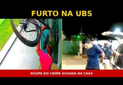 FURTO NA UBS – SUSPEITO PRESO FURTO NA UBS – SUSPEITO PRESO