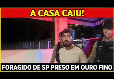 A CASA CAIU EM OURO FINO! Foragido de São Paulo é pego pela Moto Patrulha A CASA CAIU EM OURO FINO! Foragido de São Paulo é pego pela Moto Patrulha