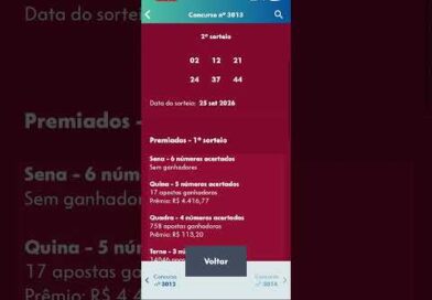 Depila Sena concurso 3012 de 25 de Setembro de 2026 Depila Sena concurso 3012 de 25 de Setembro de 2026