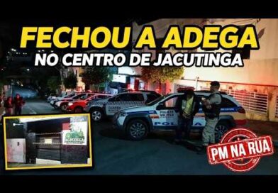JORNALISTA É AMEAÇADO DURANTE A INTERDIÇÃO DE ADEGA NO CENTRO DE JACUTINGA*